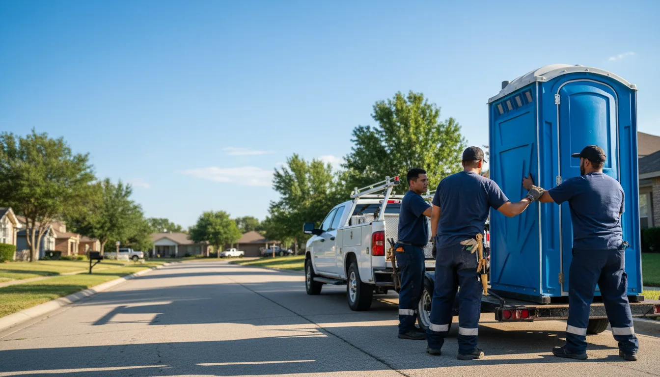 Portable Toilet Rental in West College Corner, IN near me